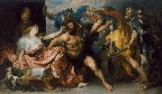 Anthony Van Dyck Gefangennahme Simsons oil on canvas